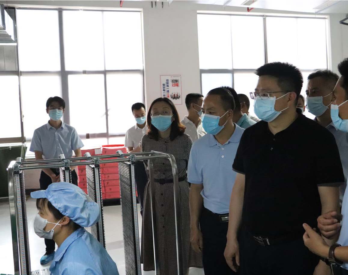 青白江区区委池勇书记到我司调研考察